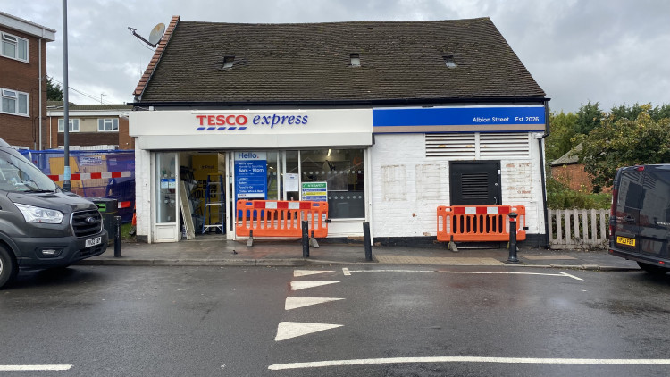 Kenilworth's One Stop is being turned into a Tesco Express (image by Nub News)