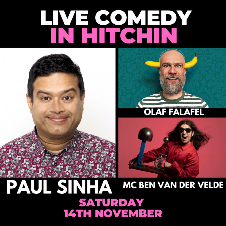 ABC | Hitchin | Paul Sinha PLUS Support | Launch Night