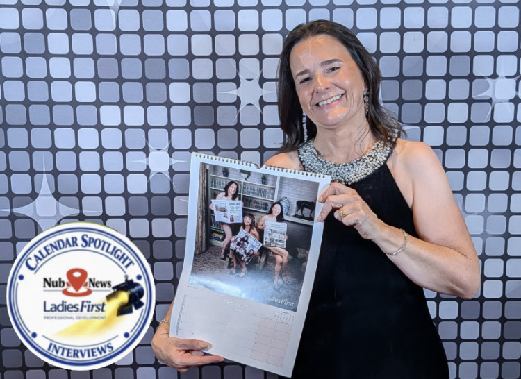 Warwick PR agency owner Amanda Chalmers explains her 'why' for participating in The Ladies First Charity Calendar 2027 (image supplied)