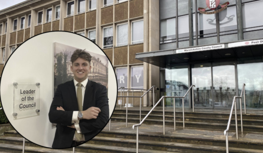 Warwickshire County Council leader George Finch will be cleared by a probe over social media posts (images via Nub News)