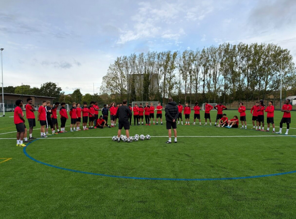 Kingston College's Men's Football Academy now supports 60 student footballers  (Image supplied)