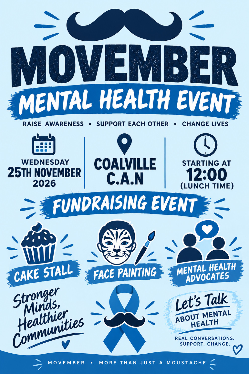 Movember Mental Health Event at CAN HQ