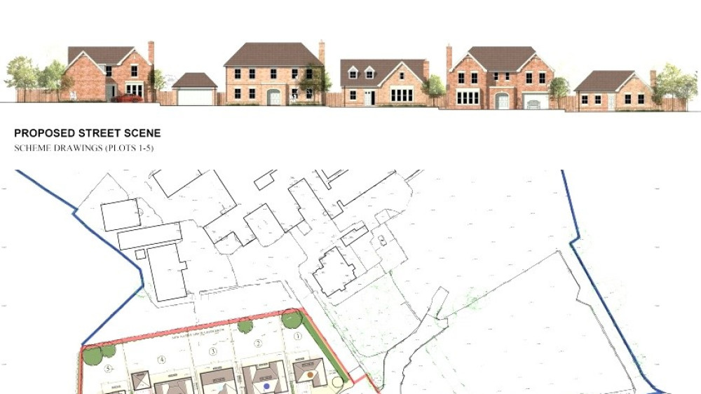 Small housing developments in Solihull have been given the go-ahead by the planning committee (Image via LDRS)