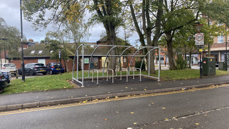 The slab being installed at Abbey Medical Practice (image by Nub News) 