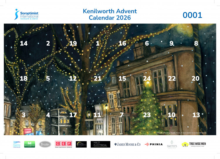 The Kenilworth Advent Calendar 2026 goes on sale soon (image supplied)