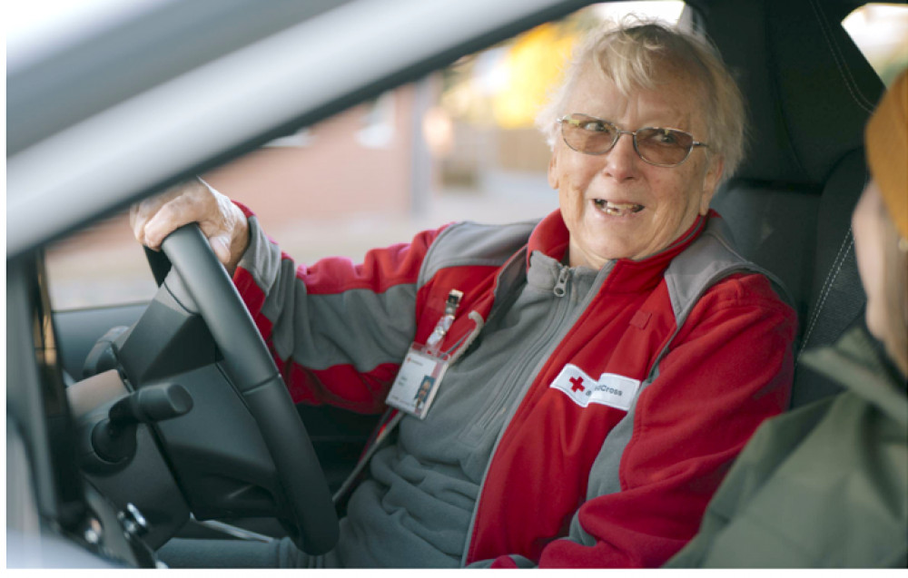 Val Breen featured in a a Red Dross poster campaign