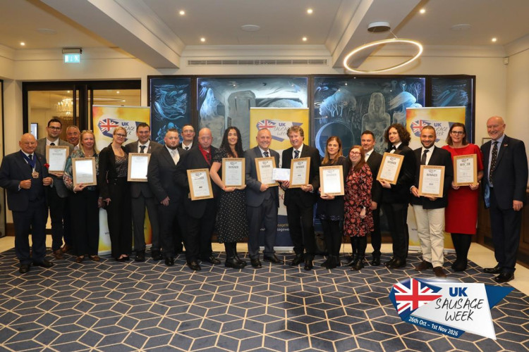 Reed's Butchers were represented in the line-up of winners