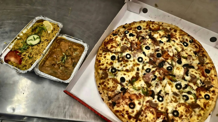 Pizza Haven & Indian Cuisine, Edleston Road, is the only eatery in Crewe serving authentic Indian 'curry pizza' (Photo: Ryan Parker).