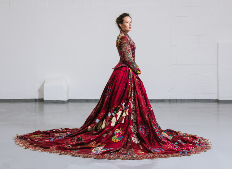 Red Dress embroidery project comes to Shepton Mallet