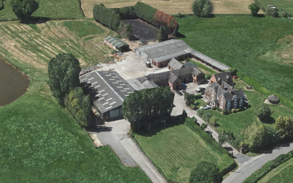 Alsager and Sandbach Saddlery at Day Green Farm in Hassall Road, Day Green, Hassall has applied to build an outdoor padel court. (Photo: Emery Planning) 