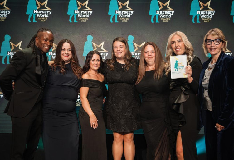 In September, Woodville Preschool near Swadlincote, run by Storal, won Pre-school of the Year at the Nursery World Awards 2026 after three top Ofsted grades (image supplied)