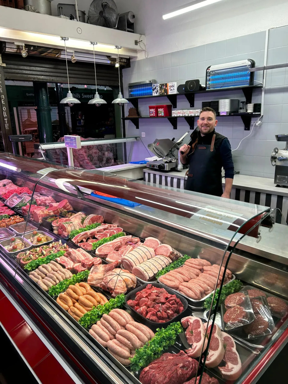 Artisan butcher, Lee Ashcroft, has launched a new-look website and a next day delivery service with a certain radius.   Lee Ashcroft has launched a fully revamped website for The Butchers Blade,