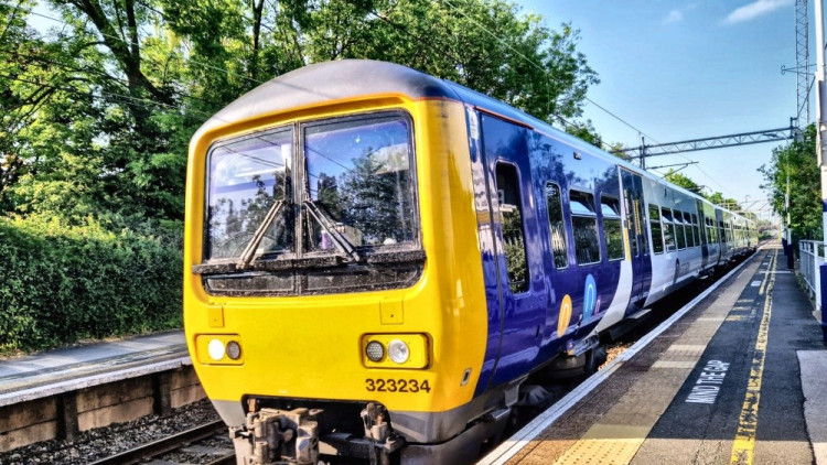 The tragic incident happened on a Northern train at Holmes Chapel Railway Station on 27 October around 7.30pm (Photo: Nub News).