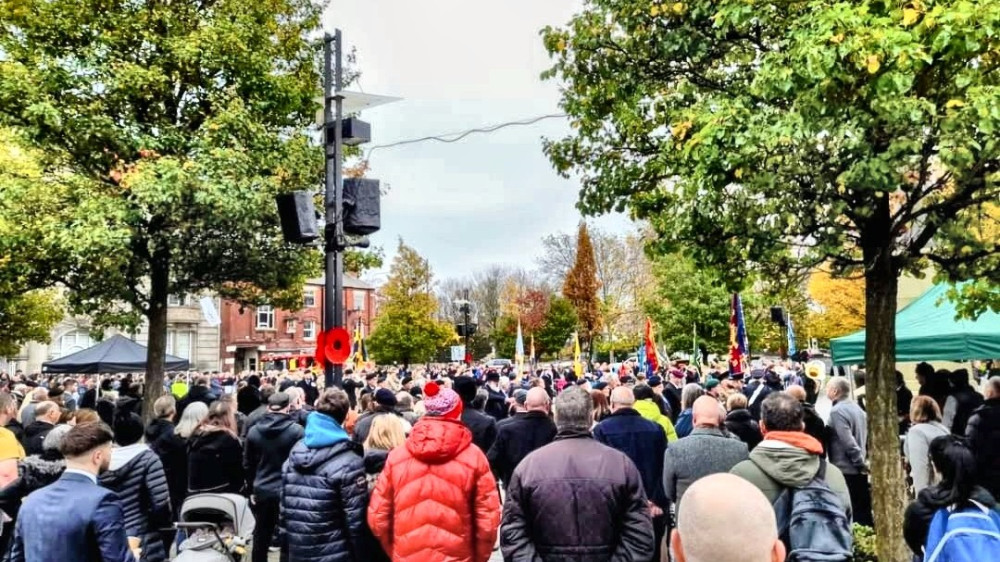 Crewe's annual; Remembrance Sunday service takes place on 8 November (Photo: Ryan Parker).