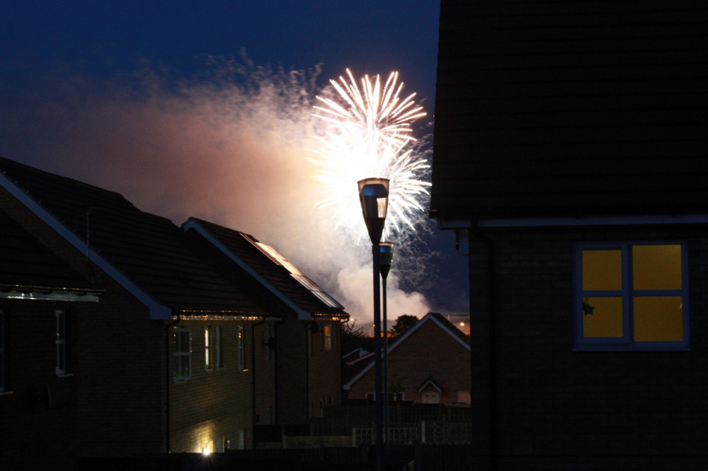 Fireworks create an unusual combination of unpredictable pops and whistles with flashes of light