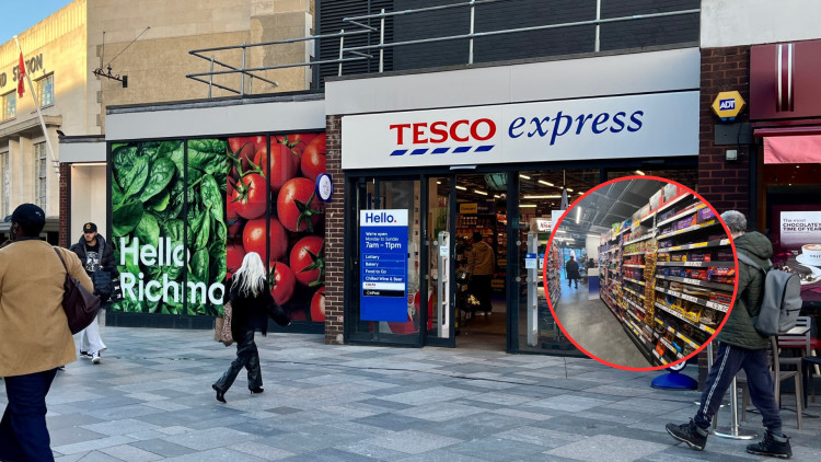 Take a look inside the brand new Tesco Express store in Richmond (credit: Nub News).
