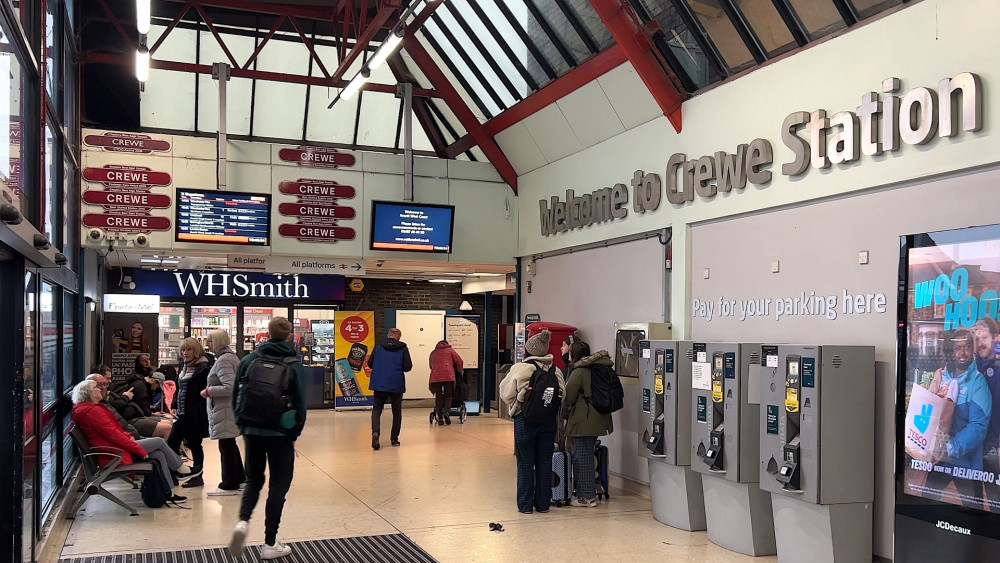 A nine-day railway closure will hit Crewe Station on 13 February, 2027 (Photo: Network Rail).