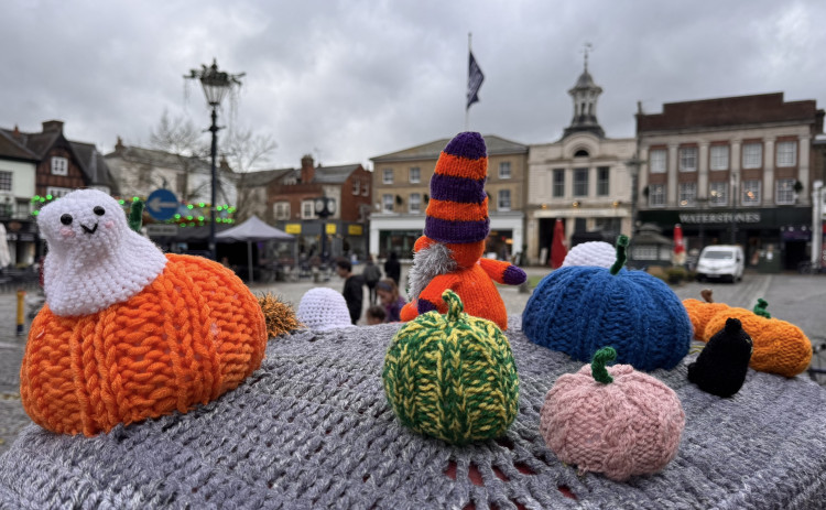 Spooky Hitchin town centre 
