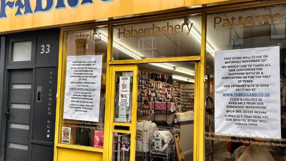 Fabric Land's Kingston store is located at 33 Old London Road (Credit: Fabric Land Kingston)