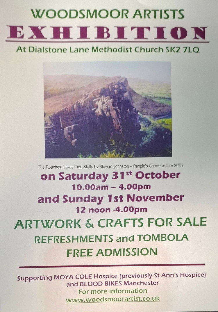 The Woodsmoor artists are back this year for another free art exhibition (Image supplied)