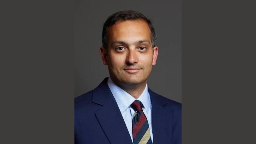 Dr Shastri-Hurst criticised the Government for deferring welfare reform until next year and failing to commit to spending 3% of GDP on defence (Image via UK Parliament)