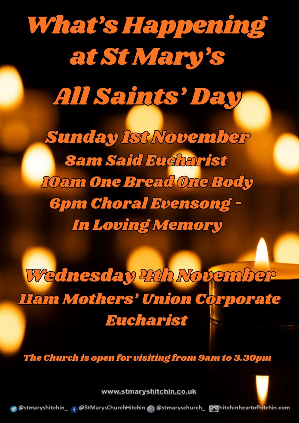 What's on at St Mary's
