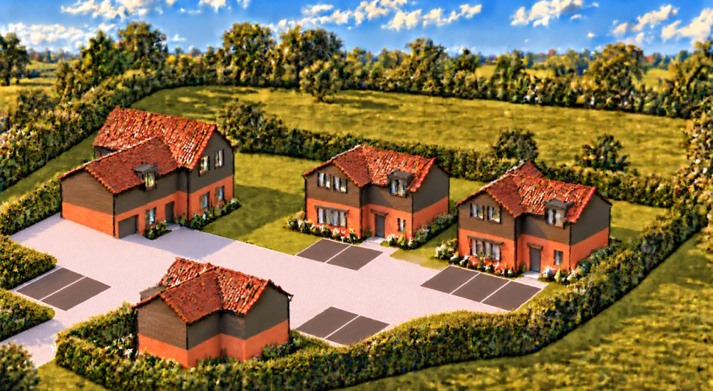 Plan has been submitted for four new homes