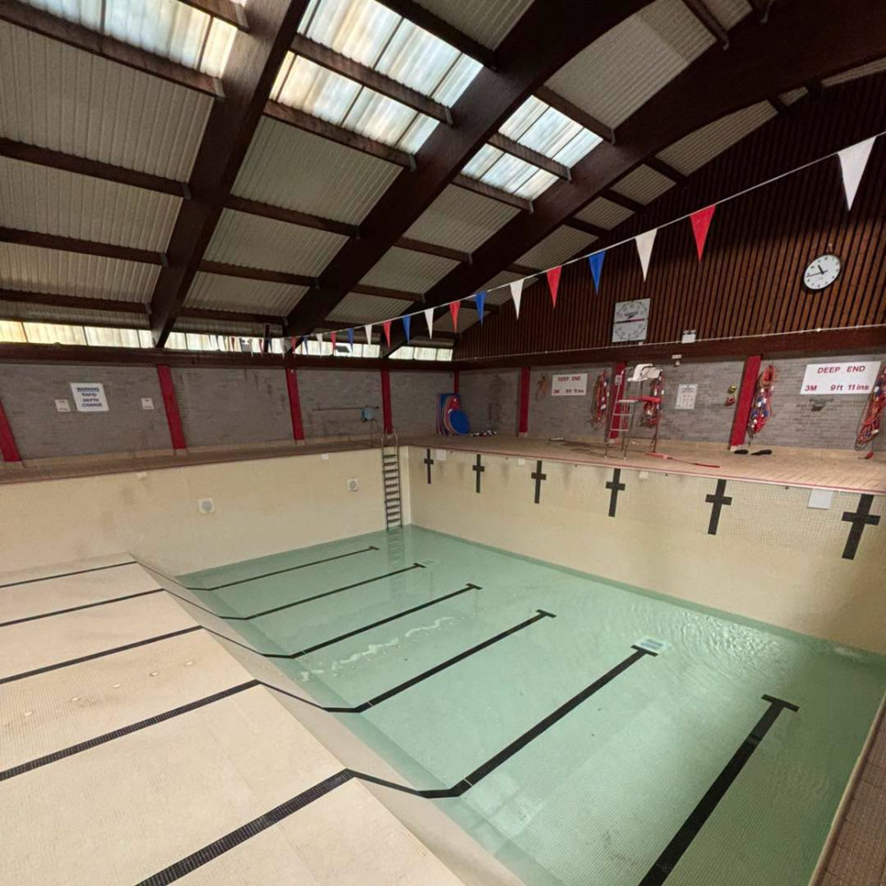  Strode’s main swimming pool in Street is being refilled after months of closure, with a two to three-week process expected before reopening can be considered.