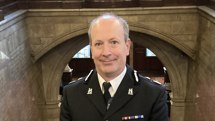 David Gardner, who has been appointed as the new chief constable (image via Staffordshire LDR Kerry Ashdown)