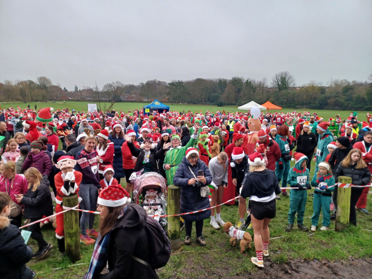 Ashby Santa Fun Run & Walk will be held on Sunday 6 December (image supplied)