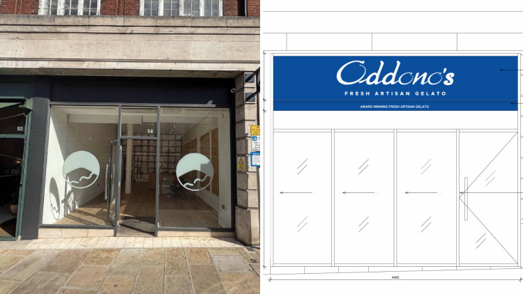 54 Hill Street, Richmond is set to become a Oddono's Gelati (credit: Planning application).