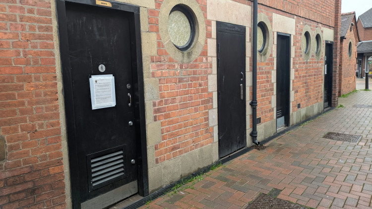 Sandbach's public toilets will remain closed after repeated vandalism. (Photo: Nub News)