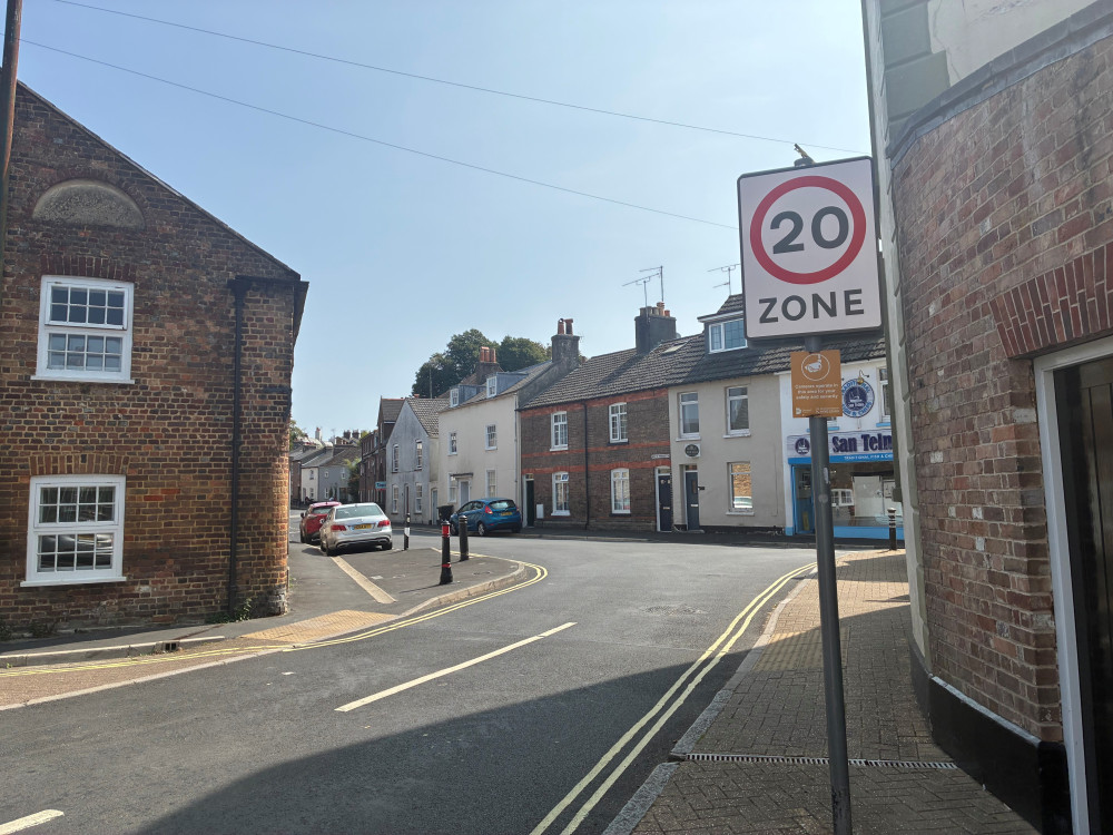 Fordington High Street in Dorchester already has a 20 mile and hour limit