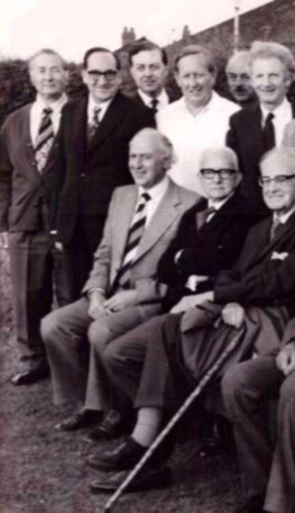 Joe Edwards in the white shirt.