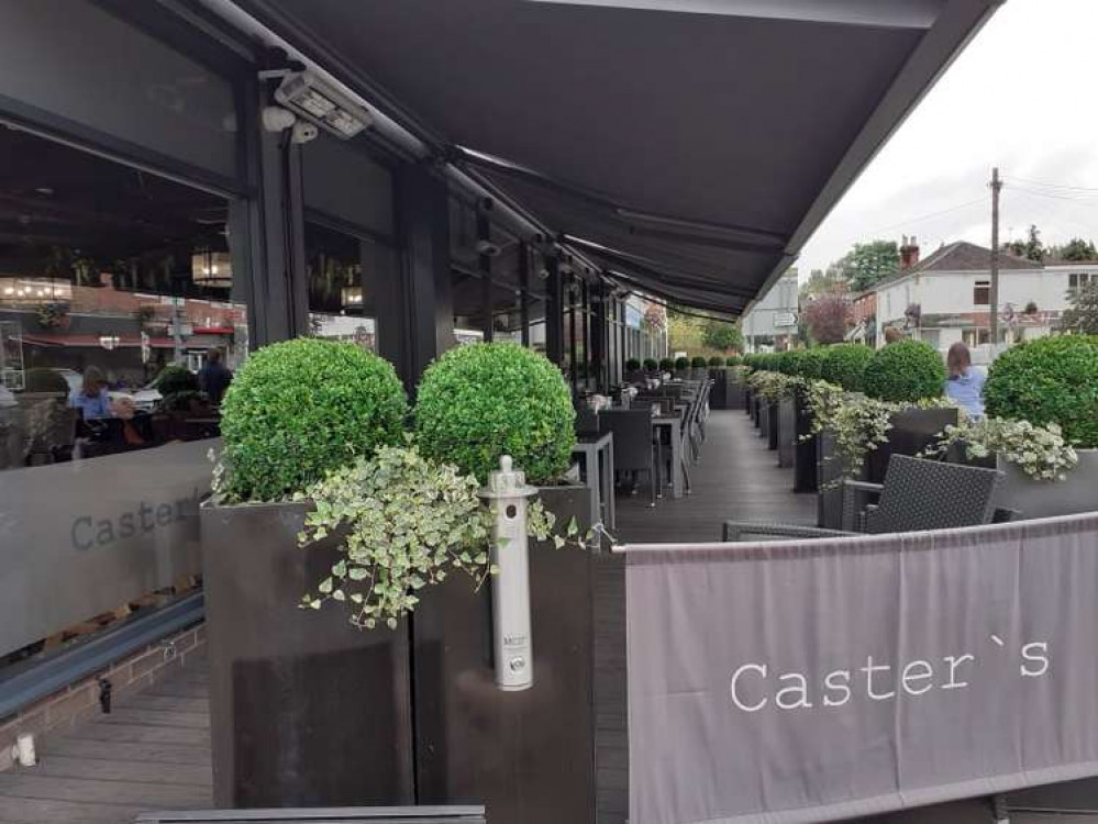 Caster's ... one of the many lovely eateries in  Alsager