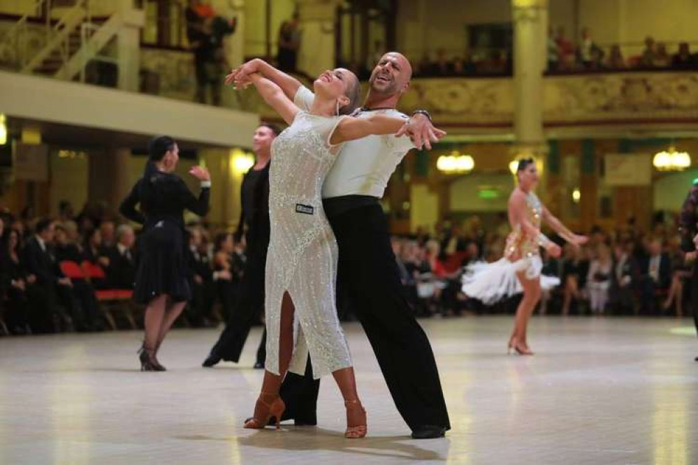 Dance professional Mark Farrugia is teaching others some of the steps Dance professional Mark Farrugia is teaching others some of the steps
