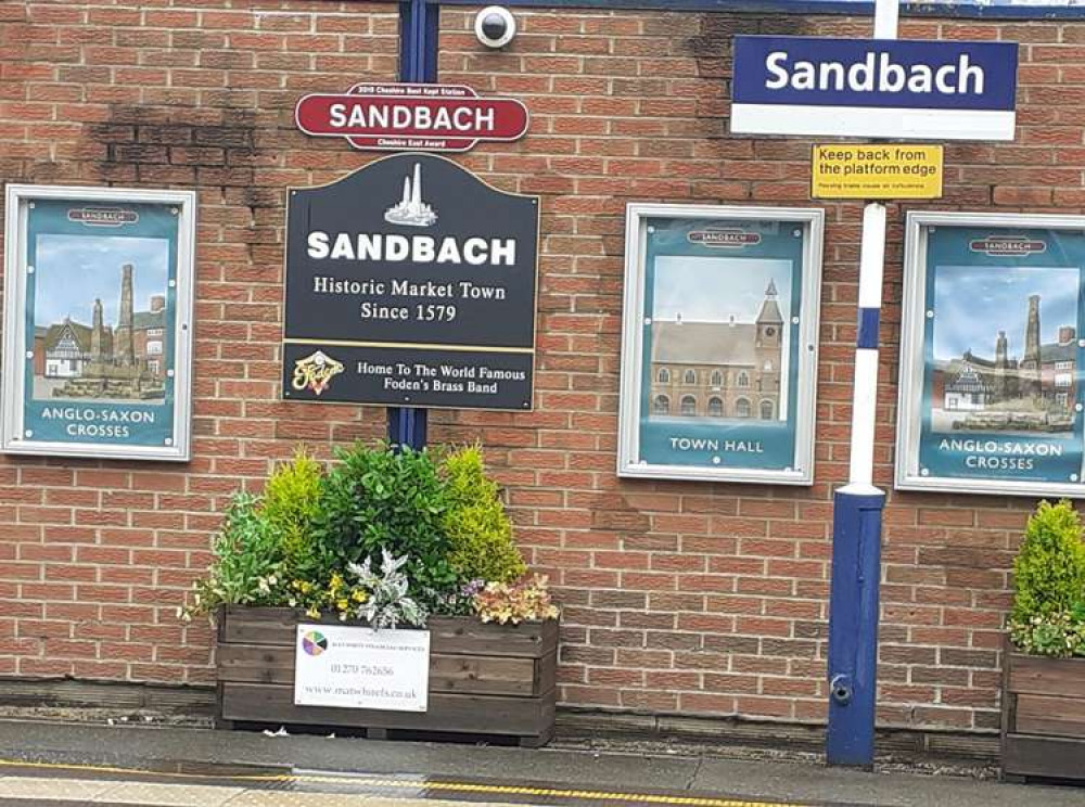 Sandbach train station