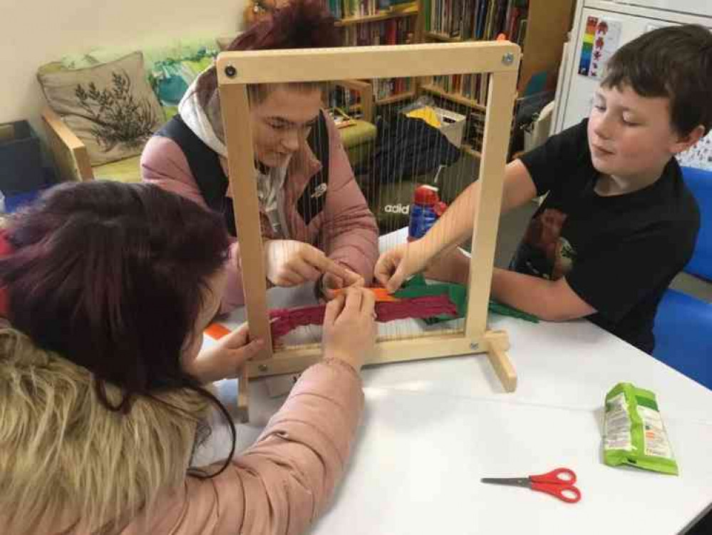 Art at the school was praised by inspectors Art at the school was praised by inspectors