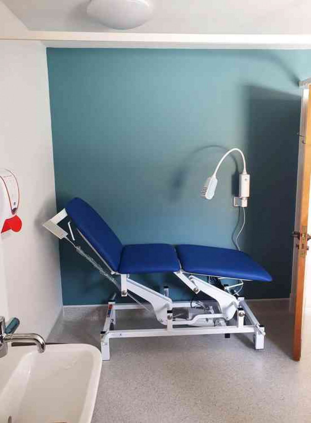 One of the refurbished GP consulting rooms