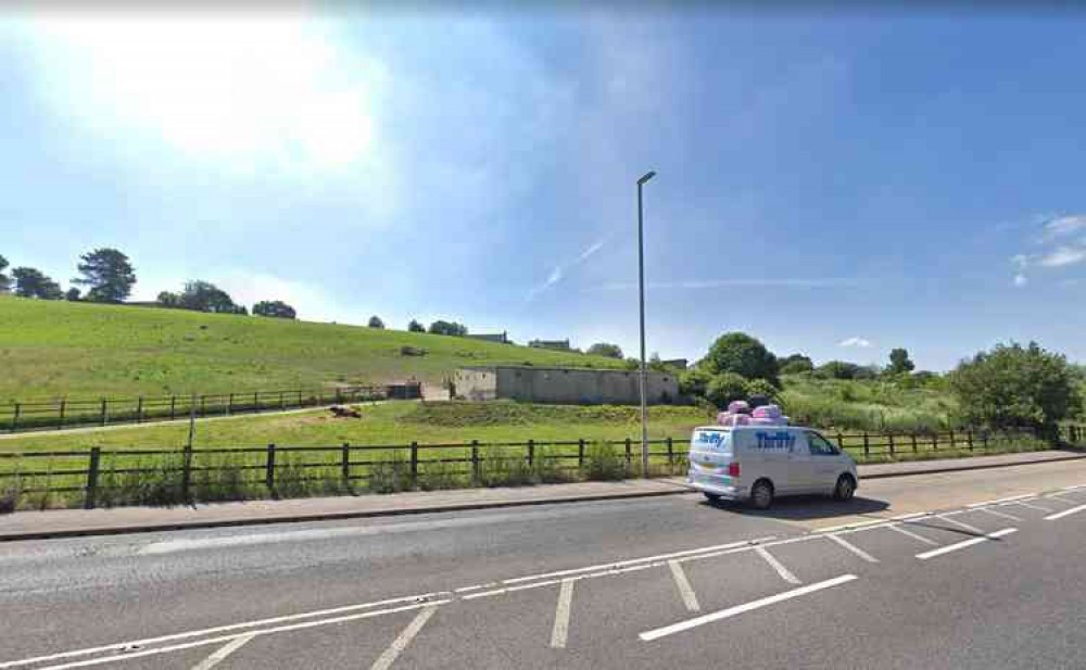 The area where the new building is planned (Photo: Google Street View)