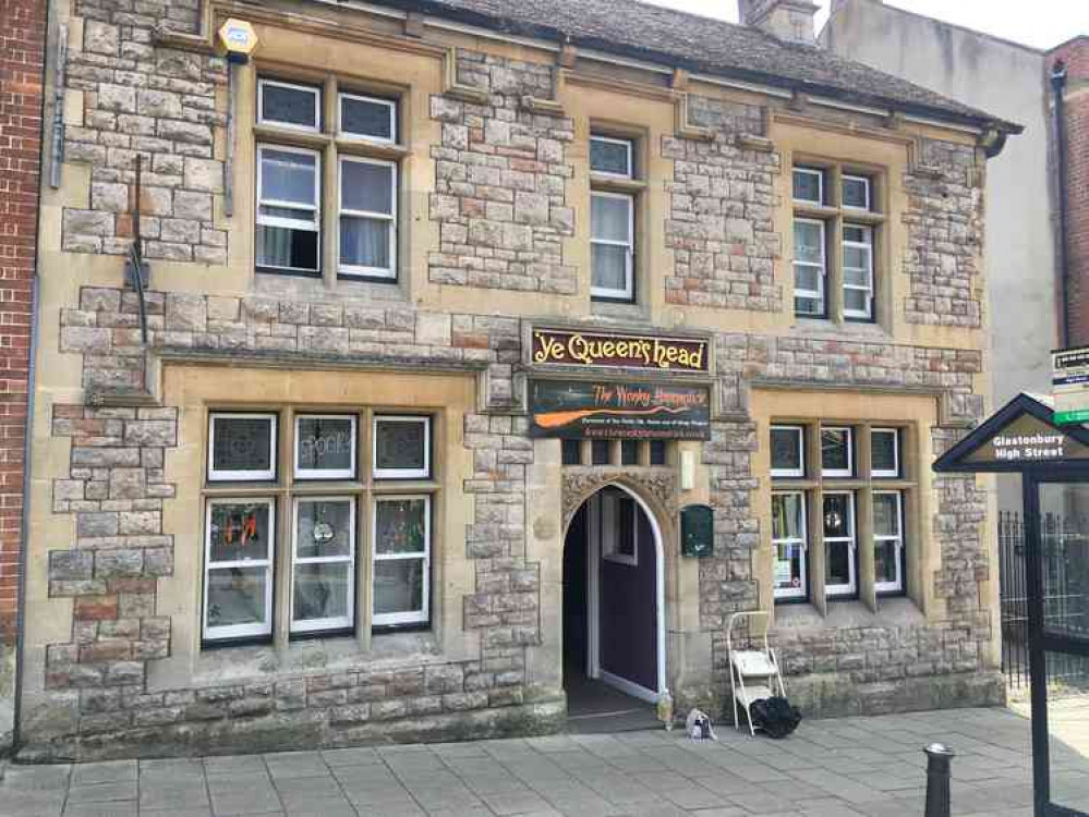 The former Ye Queen's Head pub at 84 High Street in Glastonbury (Photo: Daniel Mumby)