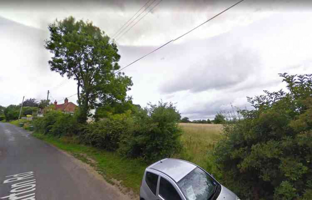 The site where the new homes are planned in Butleigh (Photo: Google Street View)