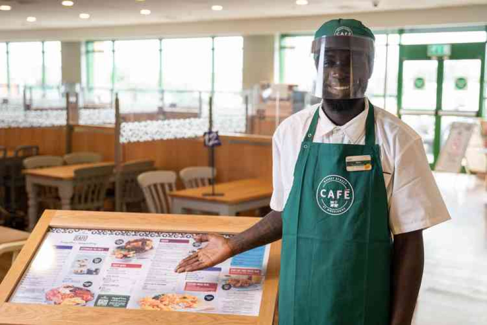 The cafe will be reopening at Morrisons in Glastonbury this weekend