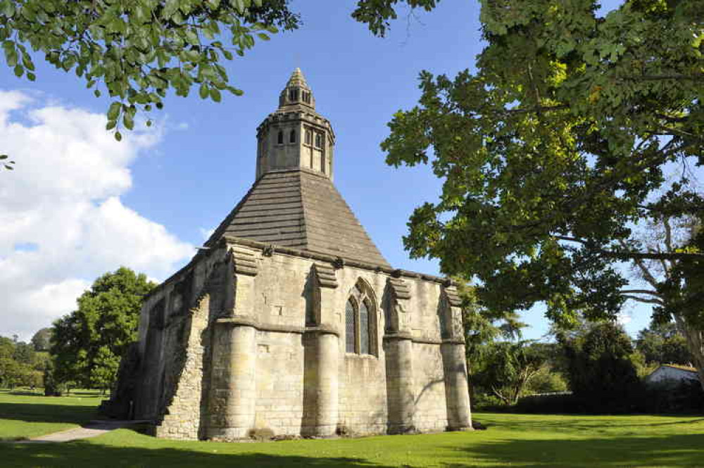 The Abbot's Kitchen at Glastonbury Abbey