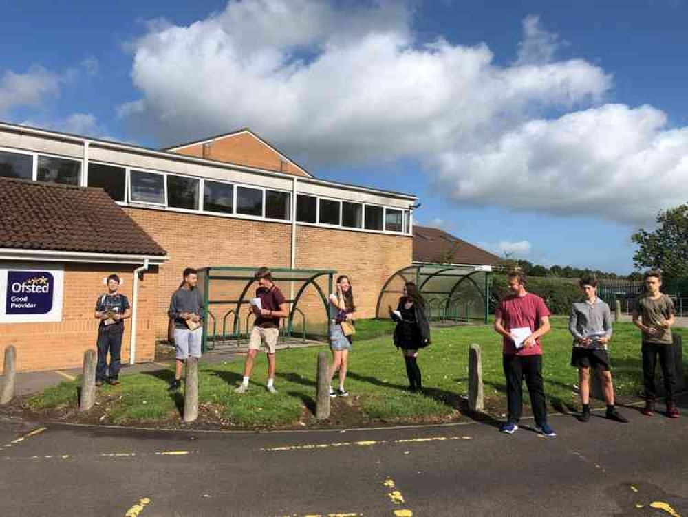 GCSE results day at St Dunstan's