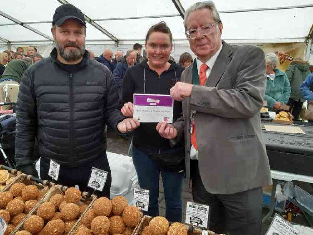 At last year's Wells Food Festival, The Somerset Smokehouse won the award for the Best Snacks and Savouries Stall