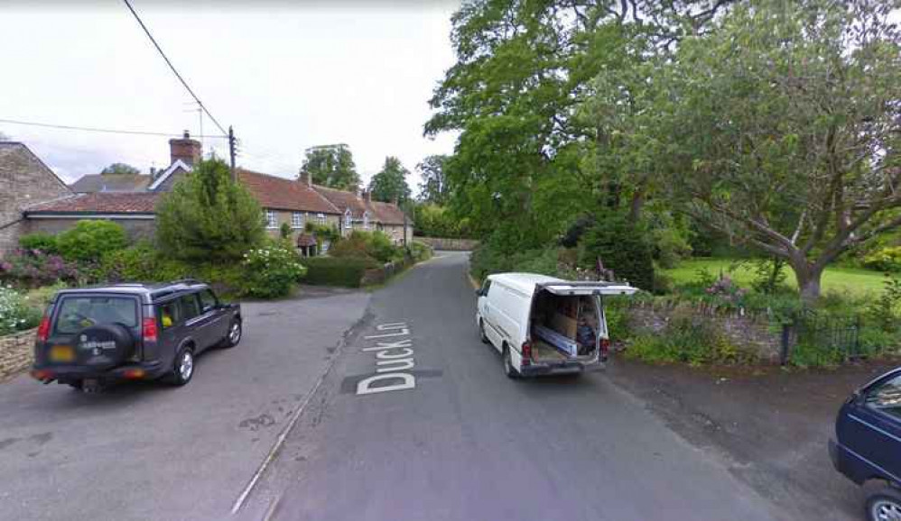 The crash happened near to the Half Moon Inn at Horsington (Photo: Google Street View)