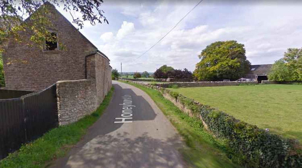 The fire happened in Honeyhurst Lane, Rodney Stoke (Photo: Google Street View)