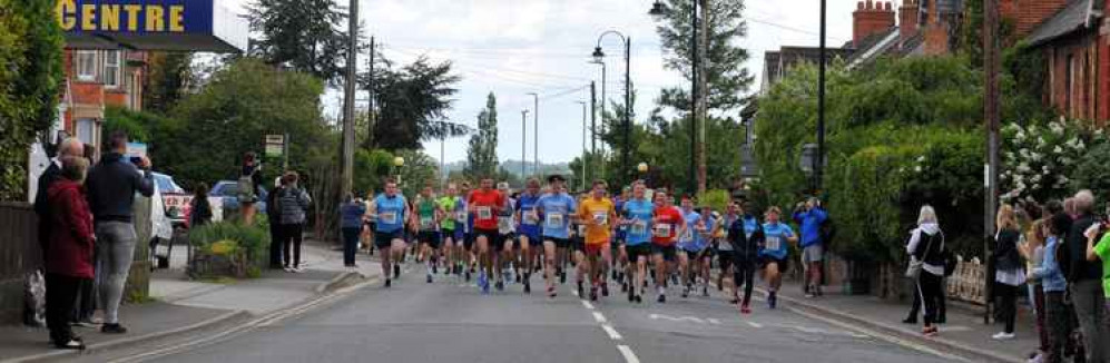 A previous Glastonbury Road Run