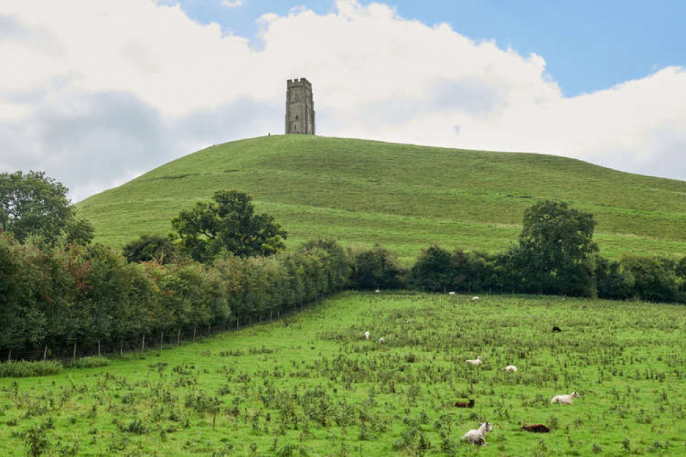 The Avalon development is close to Glastonbury Tor